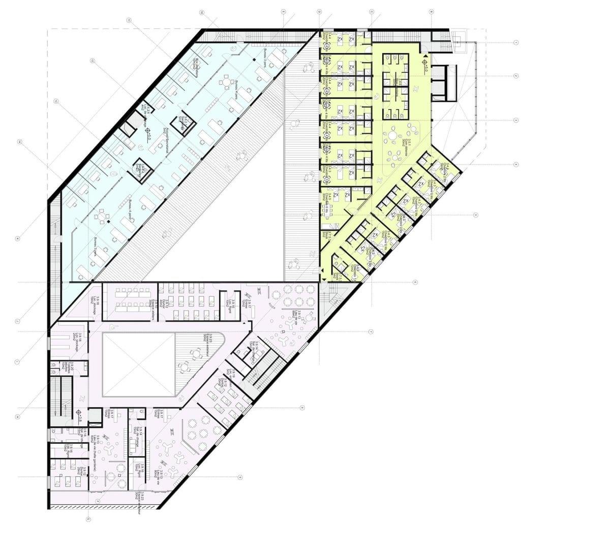 mapa de centro comercial euraLille 