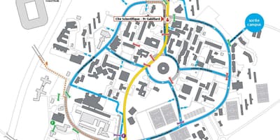 Mapa de Lille escuela