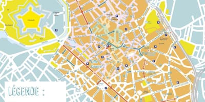 Mapa de Lille
